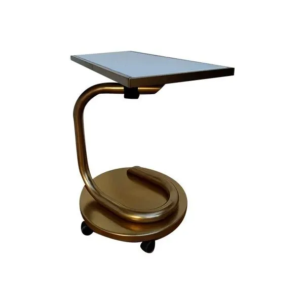 Vintage Anaconda Swivel Side Table by Paul Tuttle (1970s), image