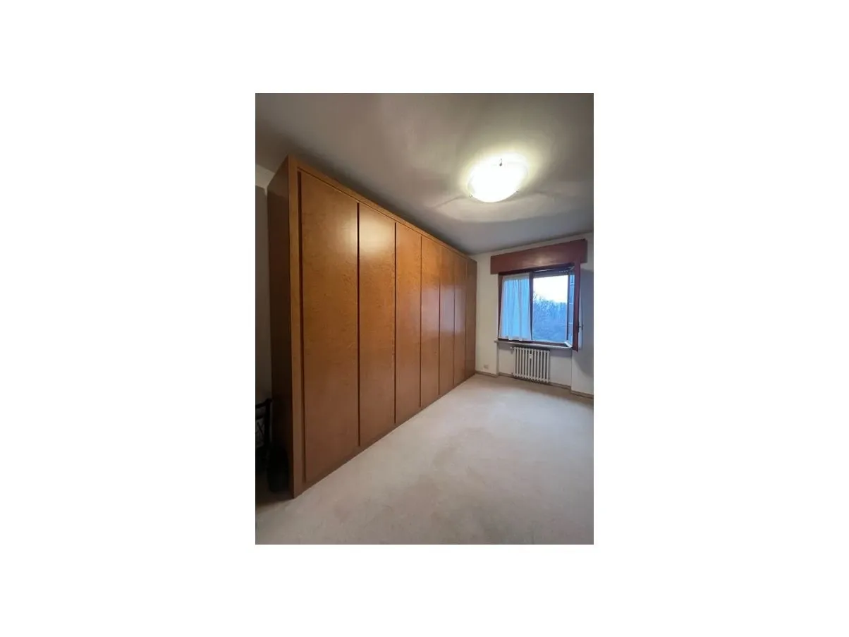 Begehbarer Kleiderschrank aus Wurzelholz-Nussbaum 1