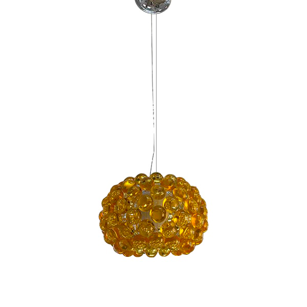 Caboche suspension lamp (yellow), Foscarini image