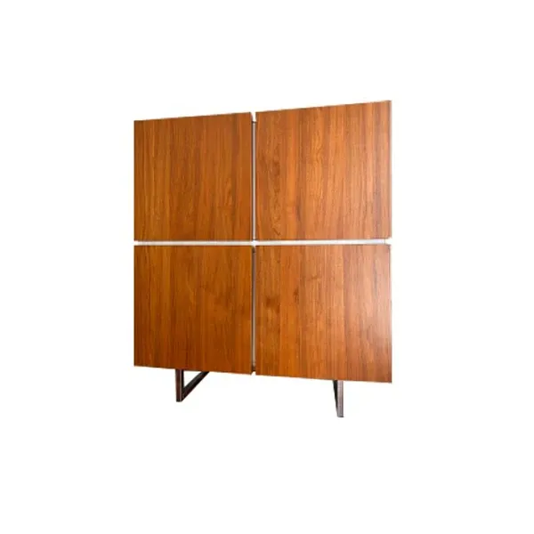 Wooden sideboard with glass shelves, Calligaris image