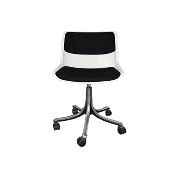 Modus swivel chair by Osvaldo Borsani (white), Tecno image