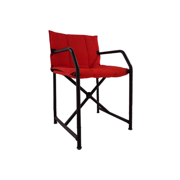 Folding director chair in metal and fabric (red), Bonaldo image