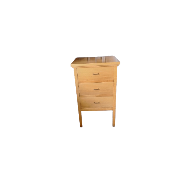 Enrico high chest of drawers with 3 drawers, Giorgetti image