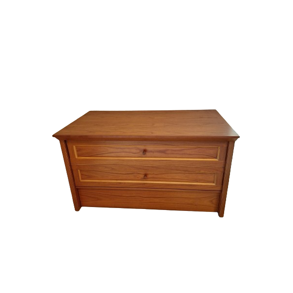 Status chest of drawers in cherry wood, Giorgetti image