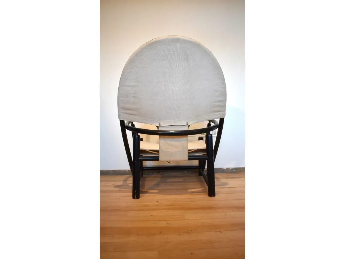 Set of 2 Hoop G23 armchairs by Palange and Toffoloni (1970s) 4