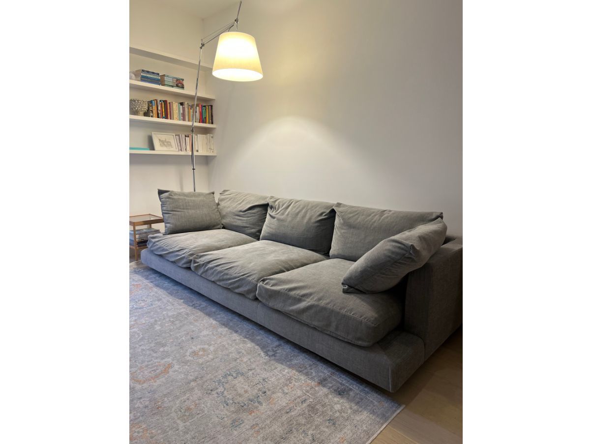Long Island 05 Stand Alone 3 Seater Sofa Grey Main