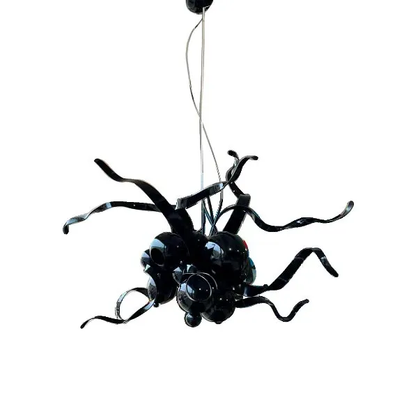 5L UE Octopus Chandelier (black), Mm Chandeliers image