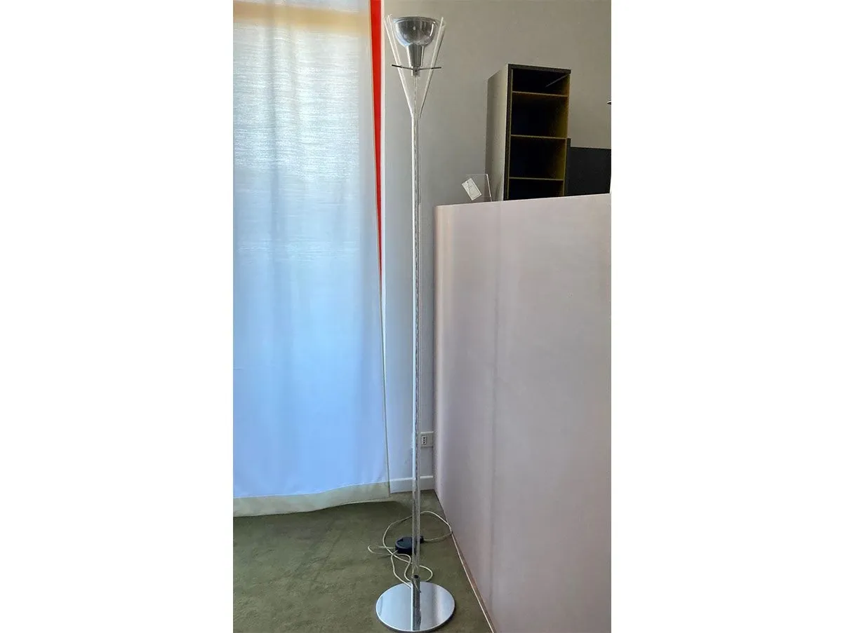 Lampada da terra Flûte Media vetro (trasparente), FontanaArte 2