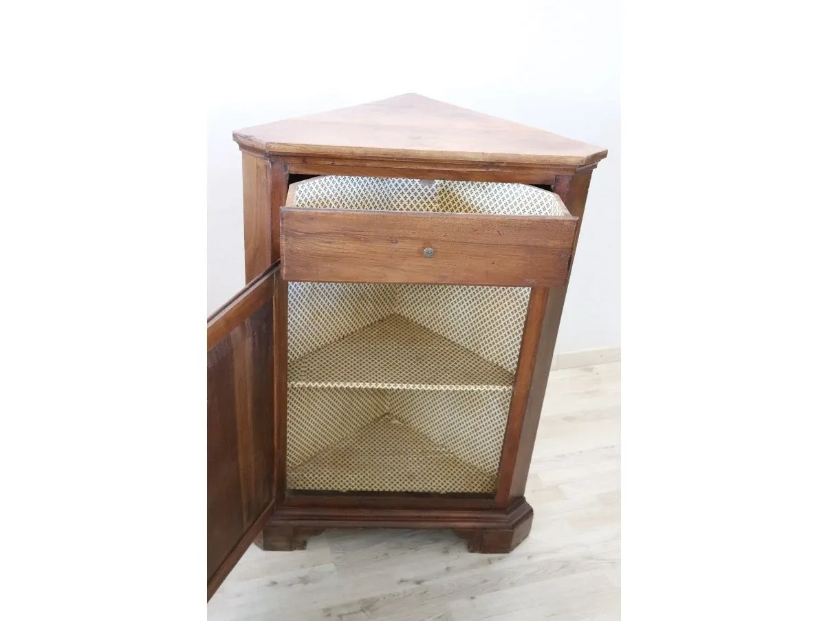 Vintage walnut cabinet (1950s) 1