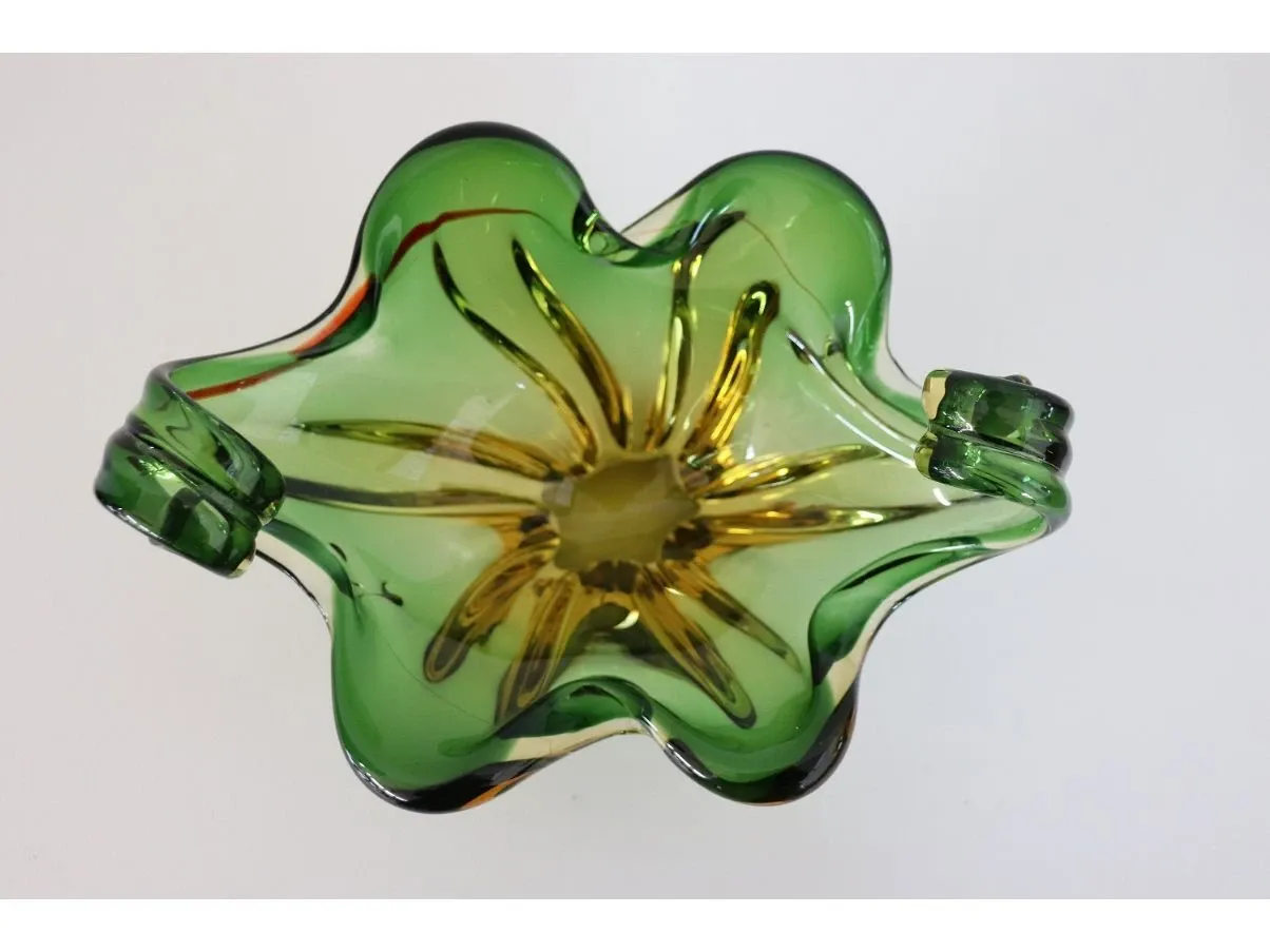 Vintage Murano Glass Centerpiece by Flavio Poli 3