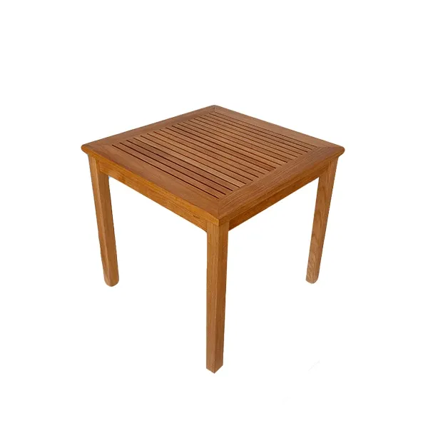 Lloyd square table for outdoors in teak wood, Unopiù 2