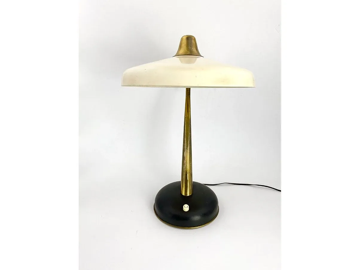 Vintage 331 aluminum (white) table lamp 1