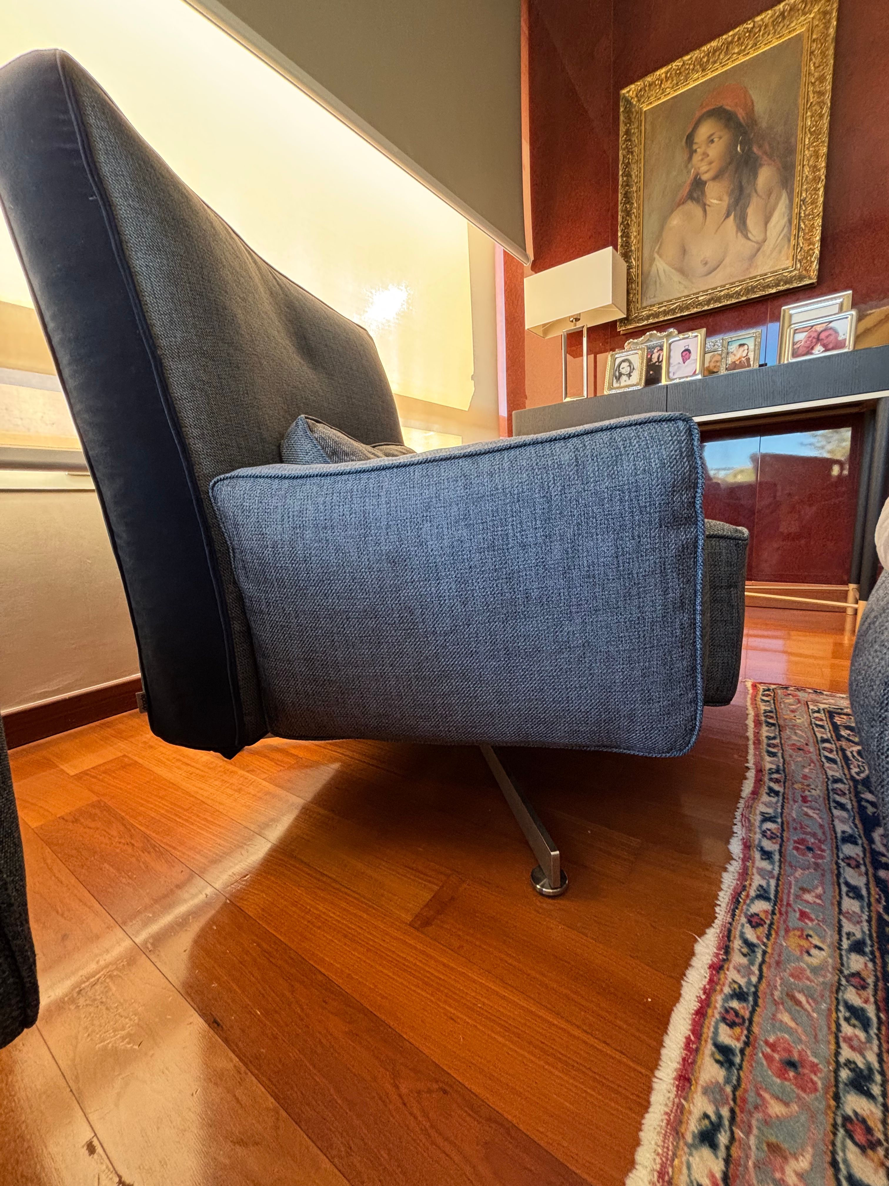 Cinemascope armchair by Philippe Starck, Driade Side