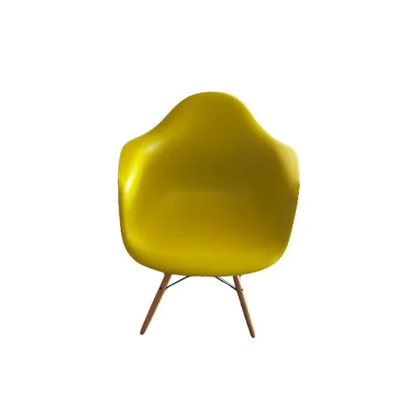 Poltroncina Eames Plastic Chair DAW (giallo), Vitra image