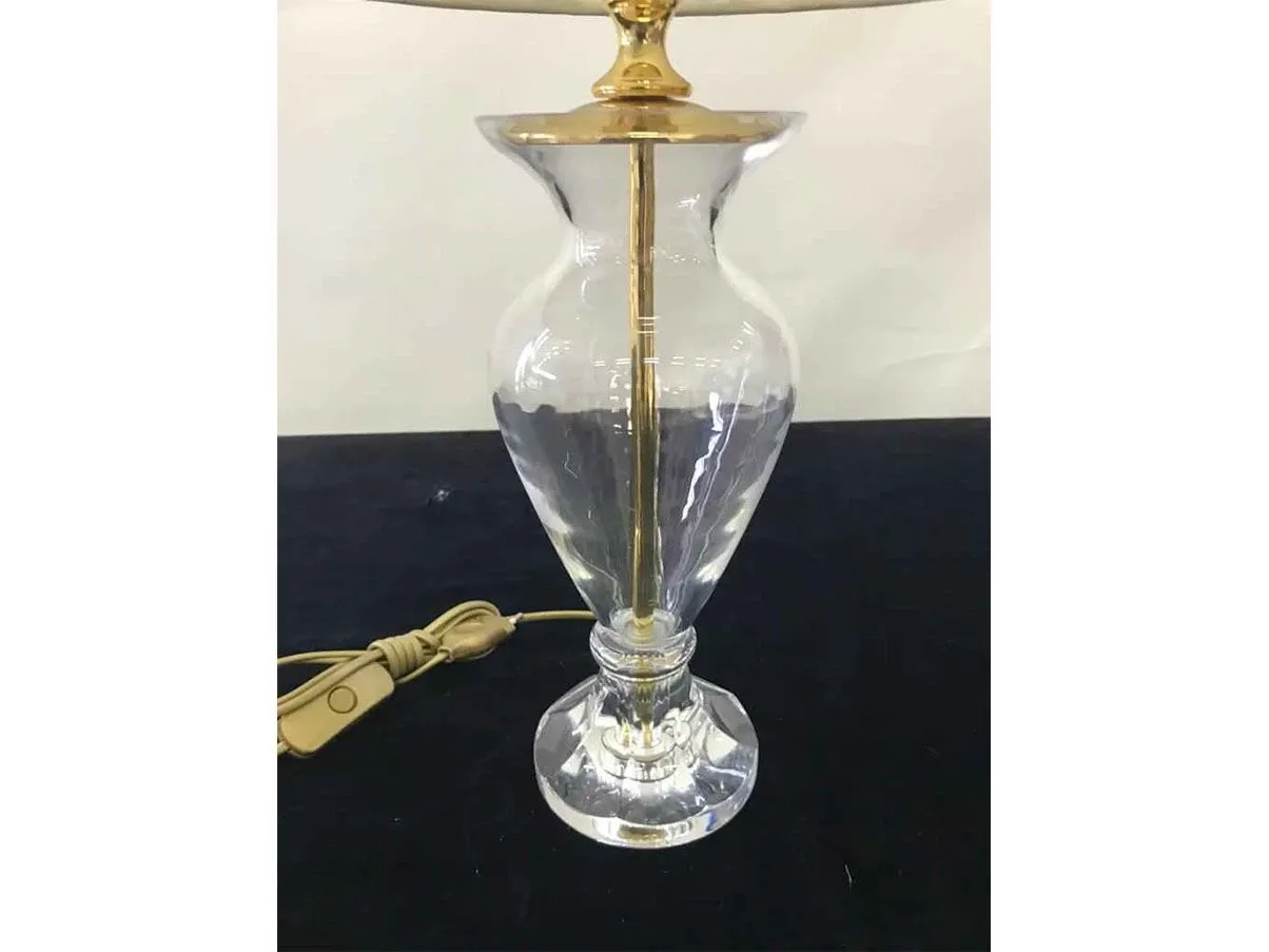 Table lamp in transparent crystal, IPM light 2