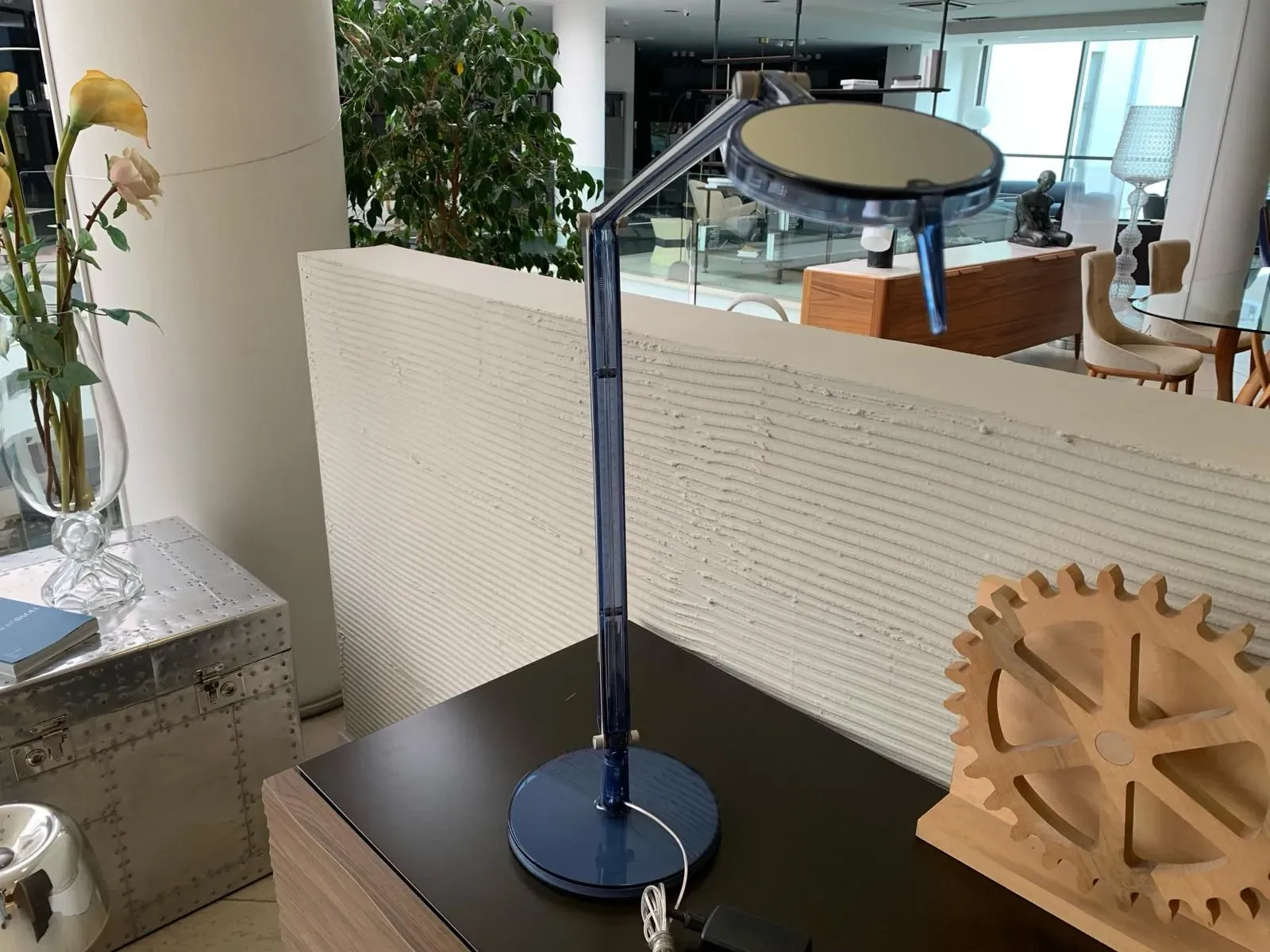 Aledin Tec Blue Table Lamp Brand