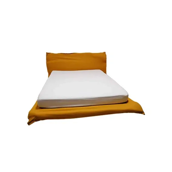 Big Hug double bed in fabric (yellow), Mogg image