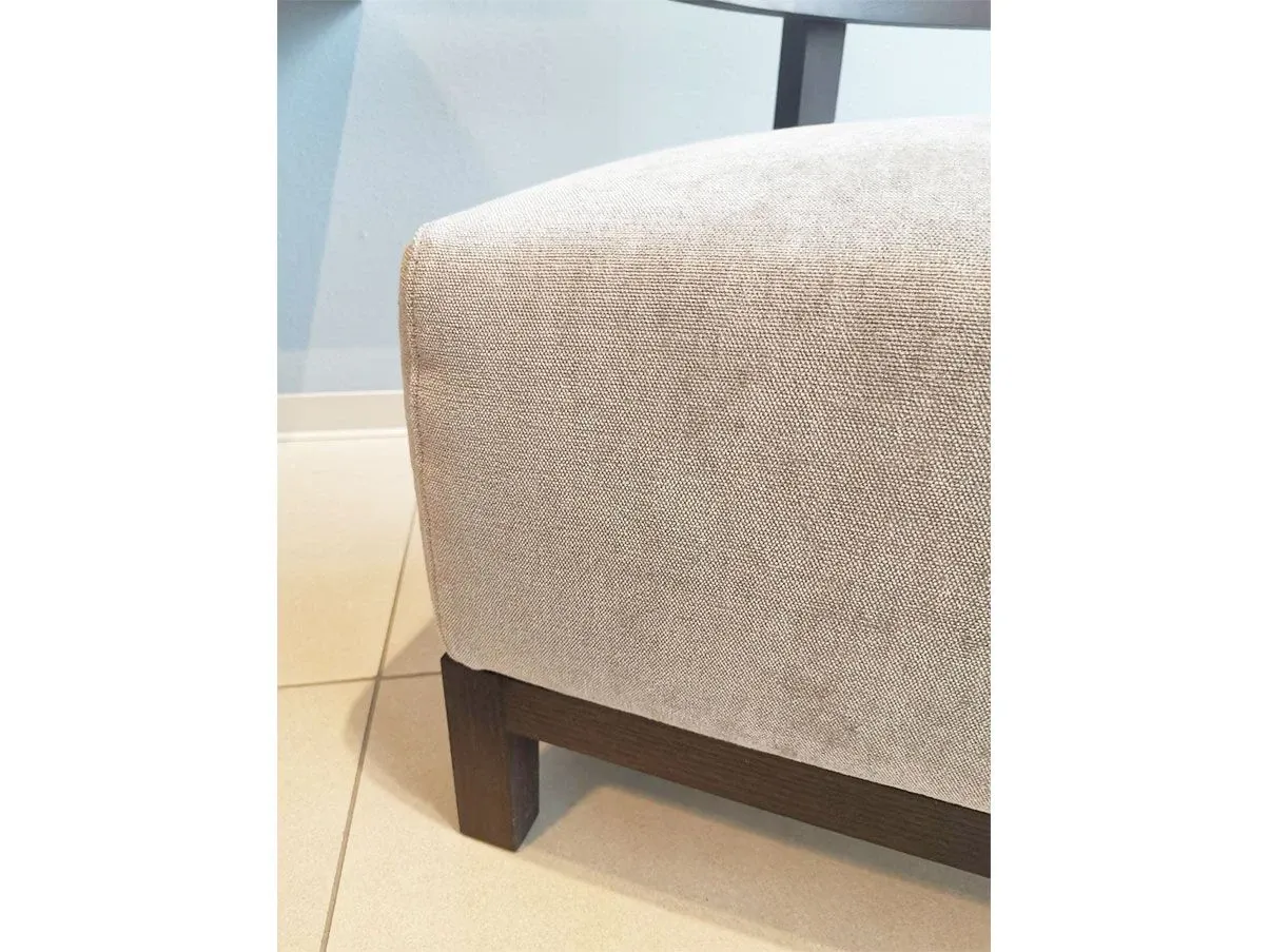 Thomas upholstered wooden armchair, Flexform 4