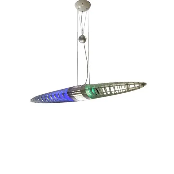 Titania D17 aluminum suspension lamp, Luceplan 1