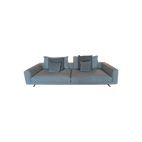 Campiello 3 seater sofa in fabric (gray) 2