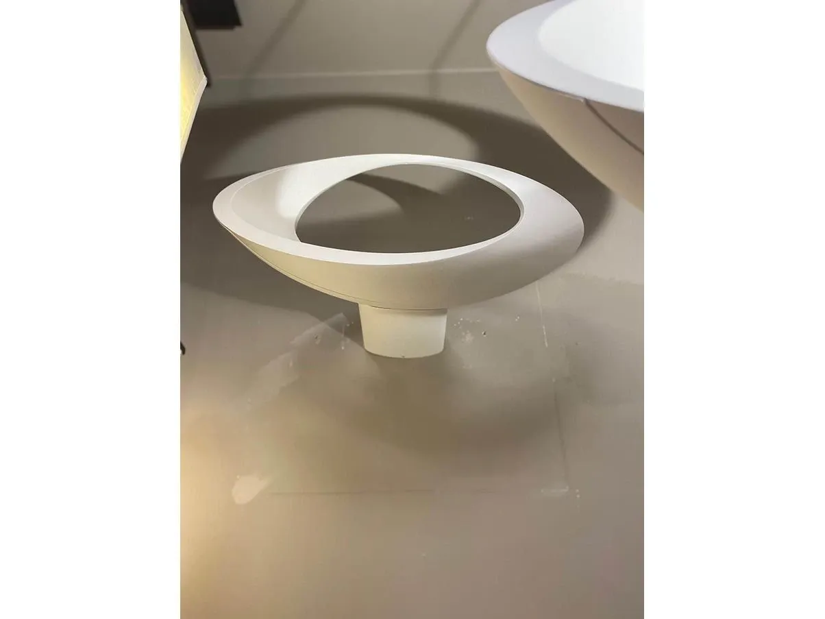 Lampada da parete Cabildo alluminio bianco (LED) 1