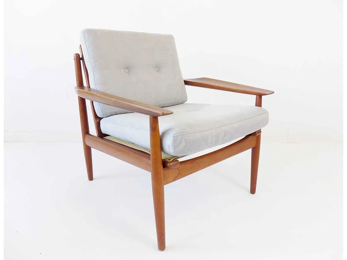 Arne Vodder Easychair aus Teakholz Sessel 8
