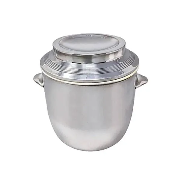 Vintage silver platedice bucket (1980s), 