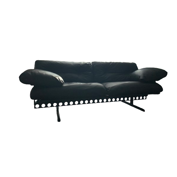 2 seater sofa Ouverture Large black, Poltrona Frau  image