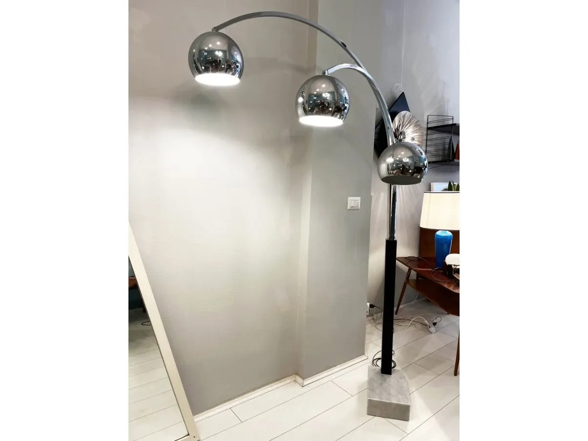 Vintage Stehlampe aus den 70er Jahren 4