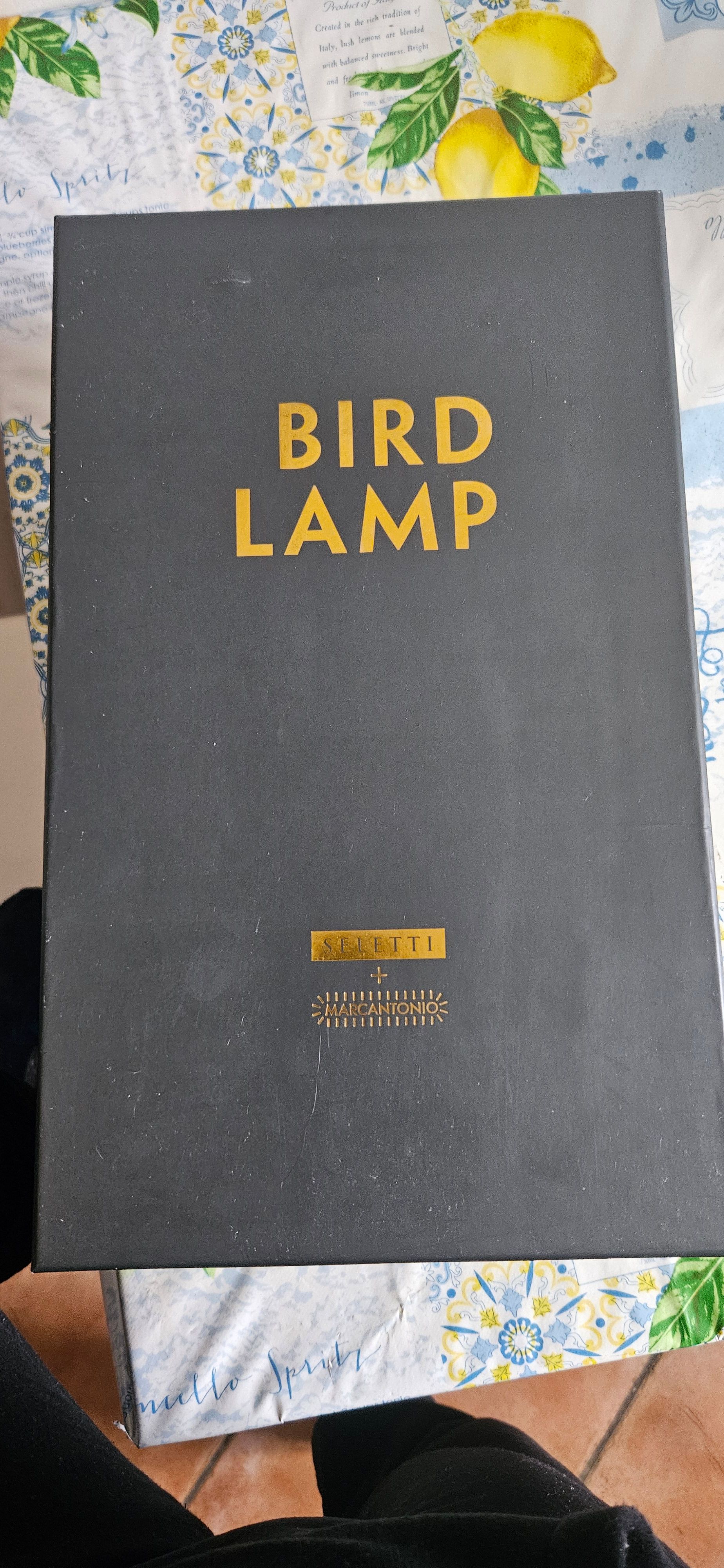 Applique murale Corvo noir Brand