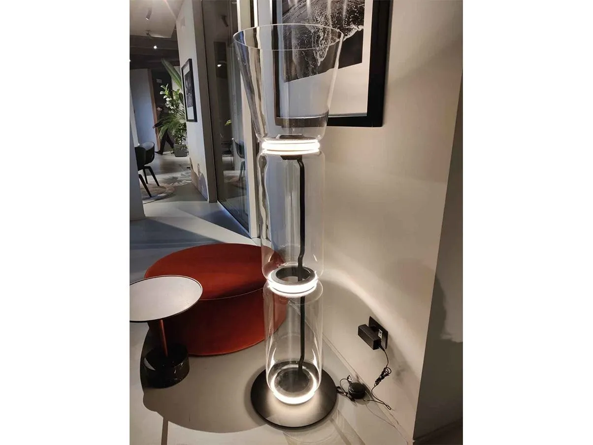 Noctambule floor lamp with 3 glass modules 4