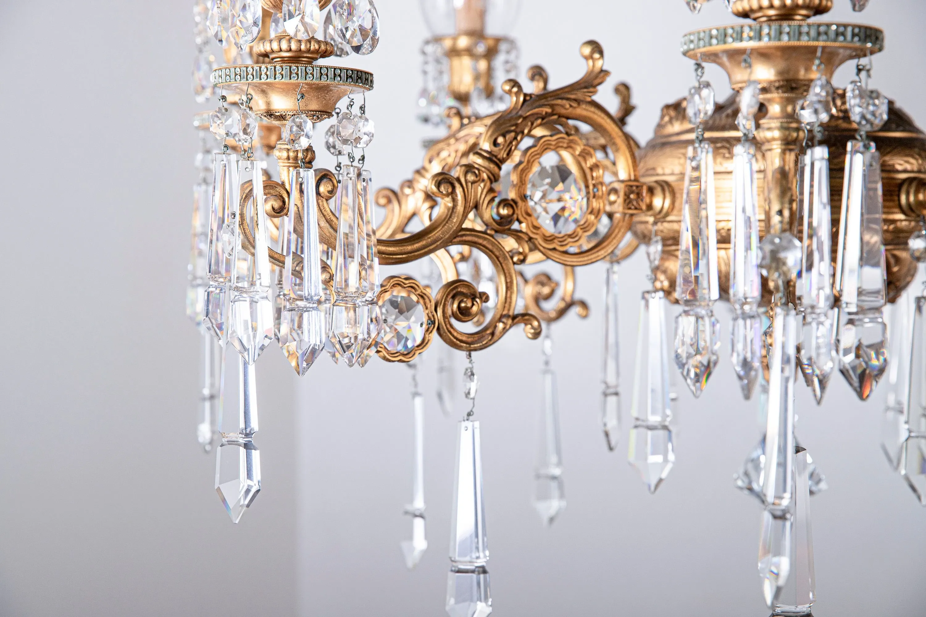 Lampadario in stile classico a 8 bracci, Fumagalli Lampadari  19
