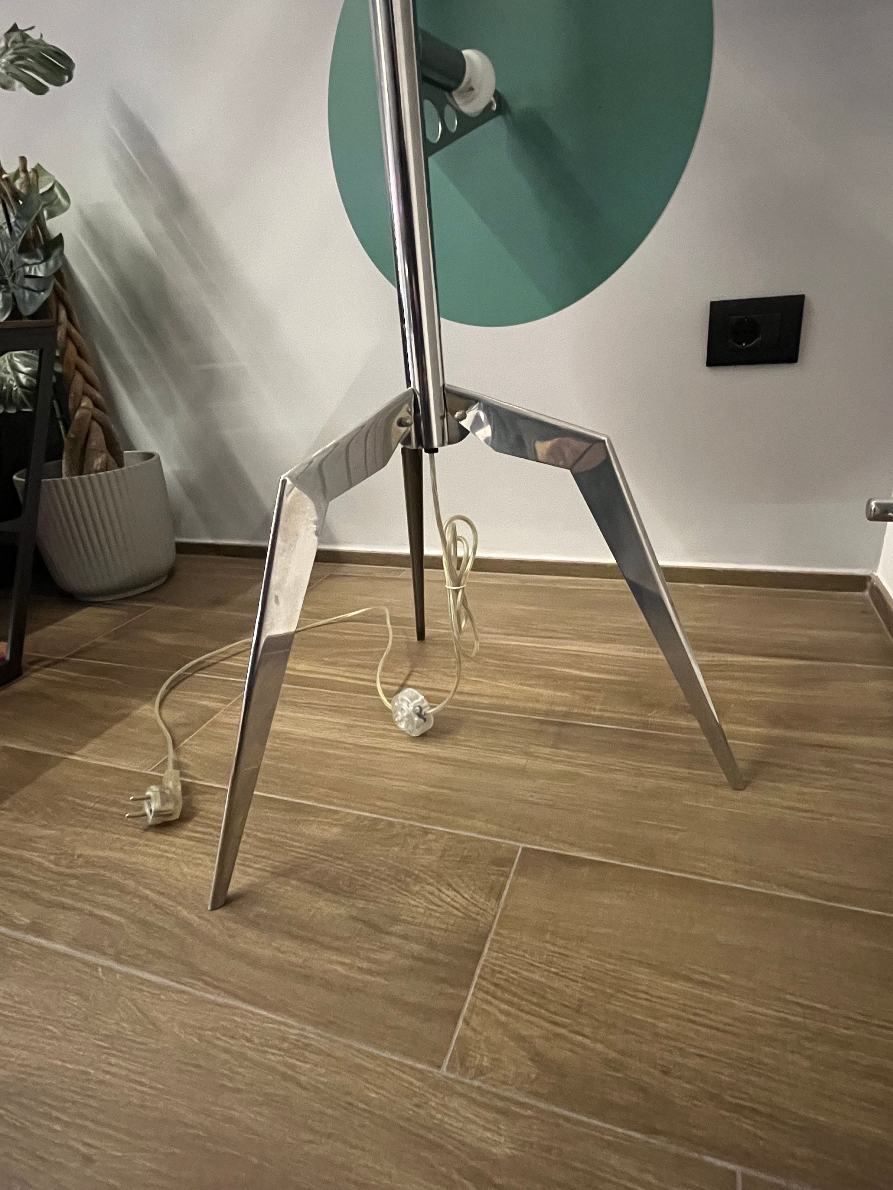 Orbital vloerlamp met spiegel van Ferruccio Laviani Defects