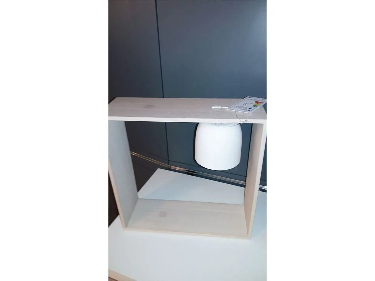 Gaku Wire table lamp by Nendo in wood (white), Flos 3