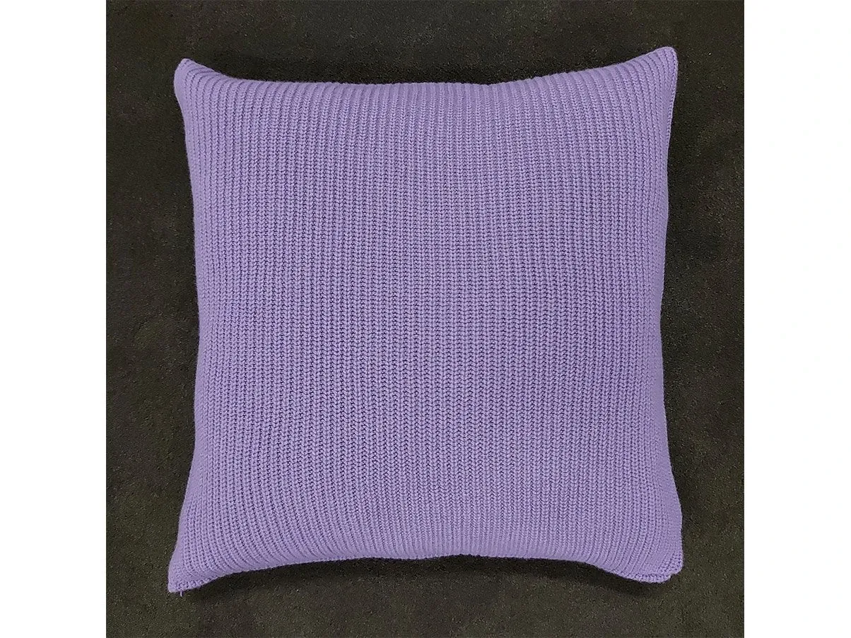 Ron cushion with wool tricot, Ivano Redaelli 3