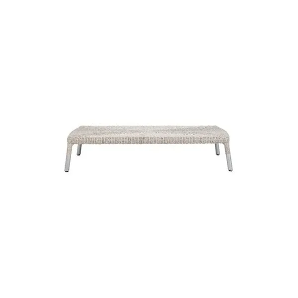 Strada woven outdoor coffee table, Janus et Cie 