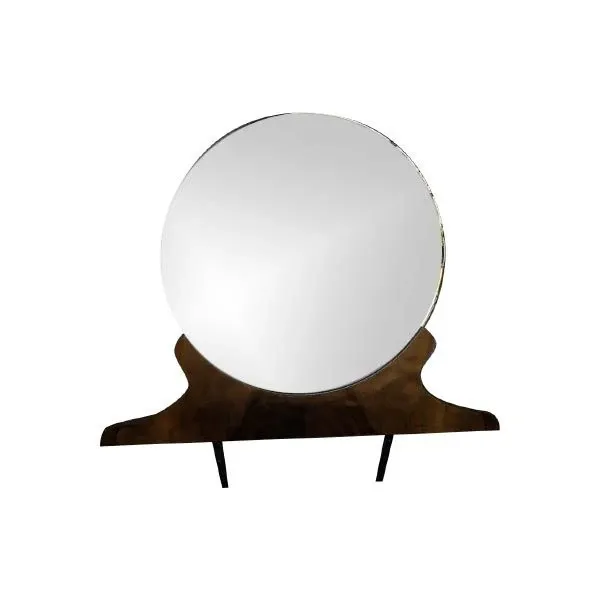 Vintage round mirror (1940s), image