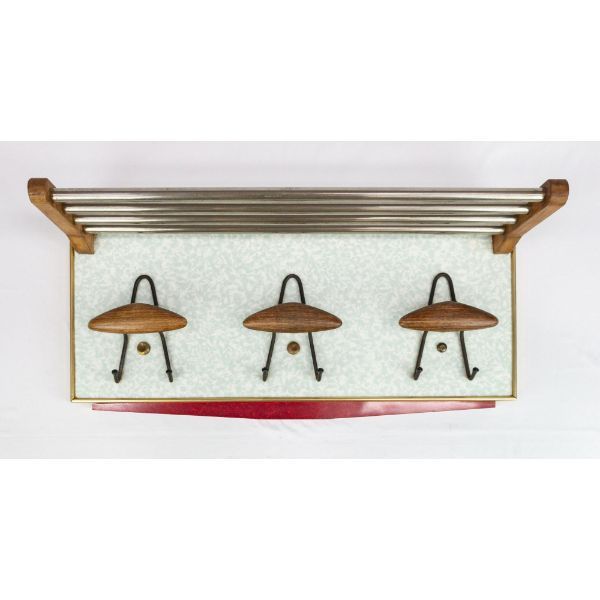 Perchero con estante para sombreros (años 50) image