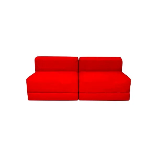 Vintage 2 seater sofa in (red) fabric, Driade image