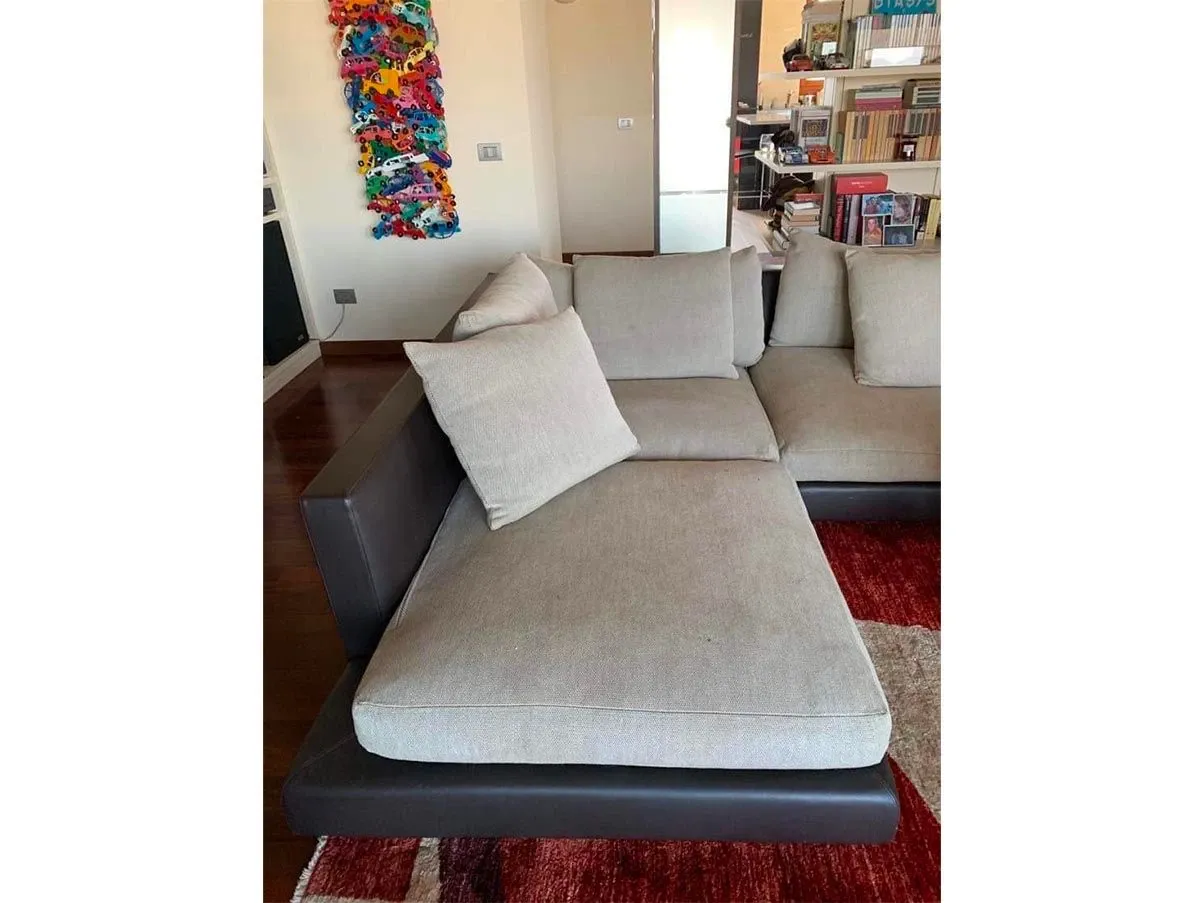 Ledersofa Long Island XL braun 6