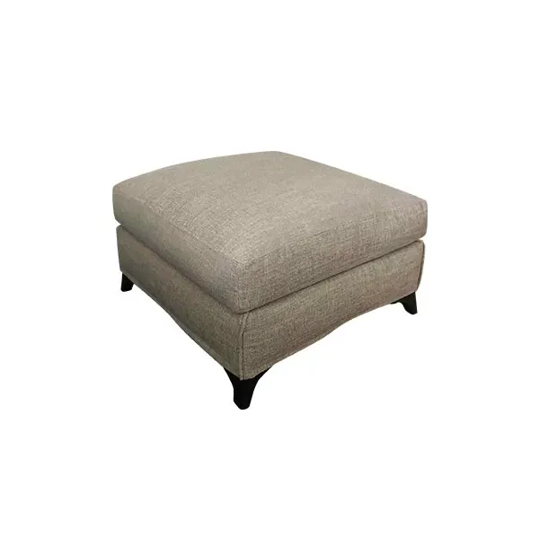 Mr Floyd fabric square footrest pouf (grey), Bodema image