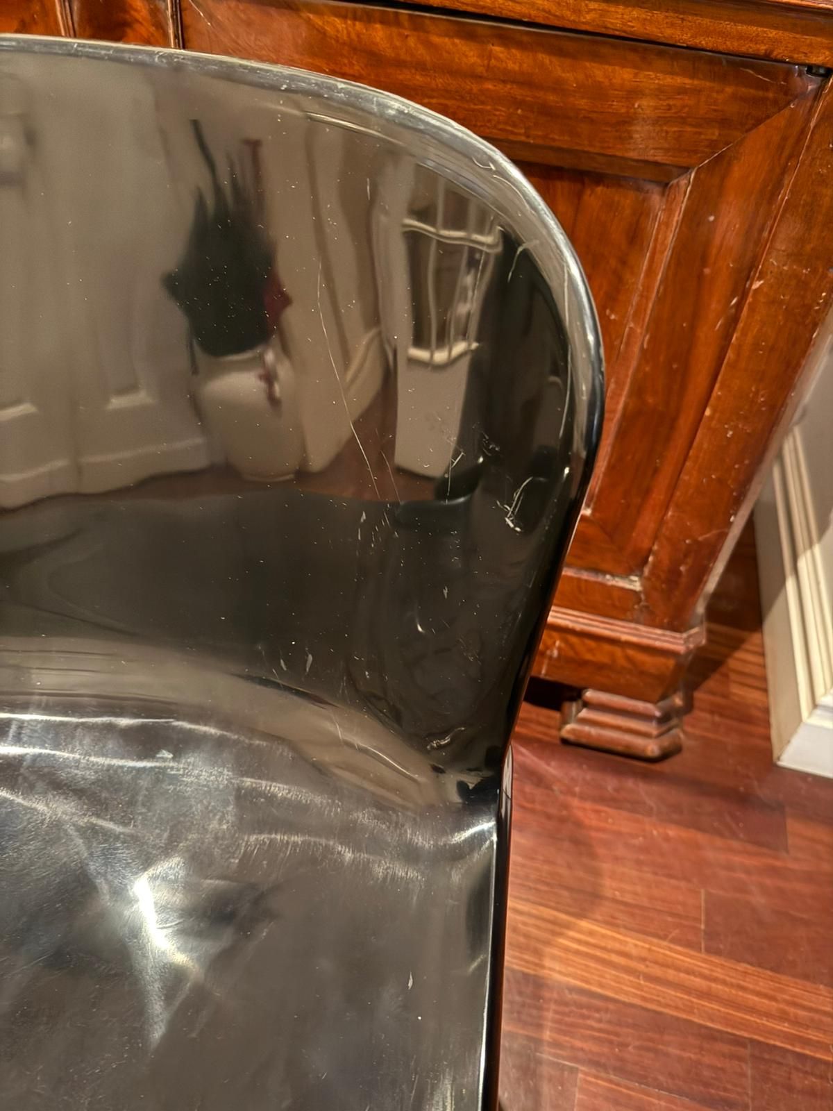 Set de 2 chaises noires Marcello Siard 12