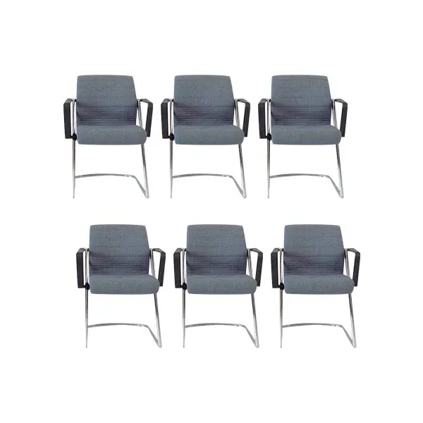 Set of 6 Drabert Z chairs by Hans Ullrich Bitsch 1