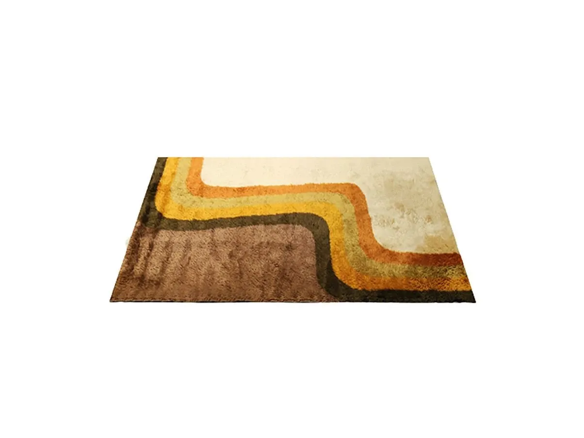 Tappeto vintage Geometric Space (anni'70), 