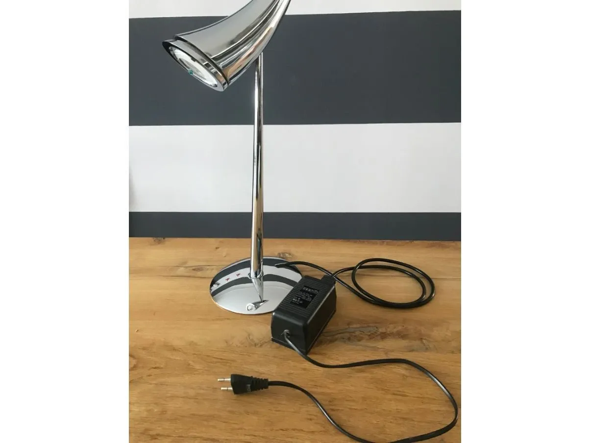 Lampada in metallo cromato Arà, Flos 4