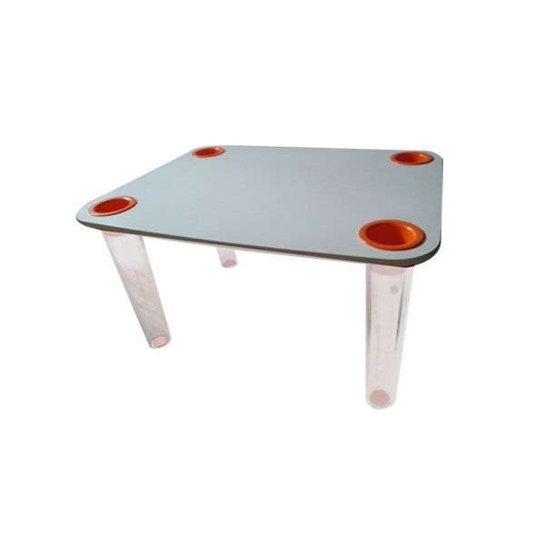 Tavolo per bambini Little Flare piano in legno (bianco), Magis image