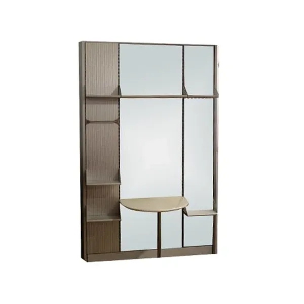 Modular panel with shelves and mirrors, Driade image