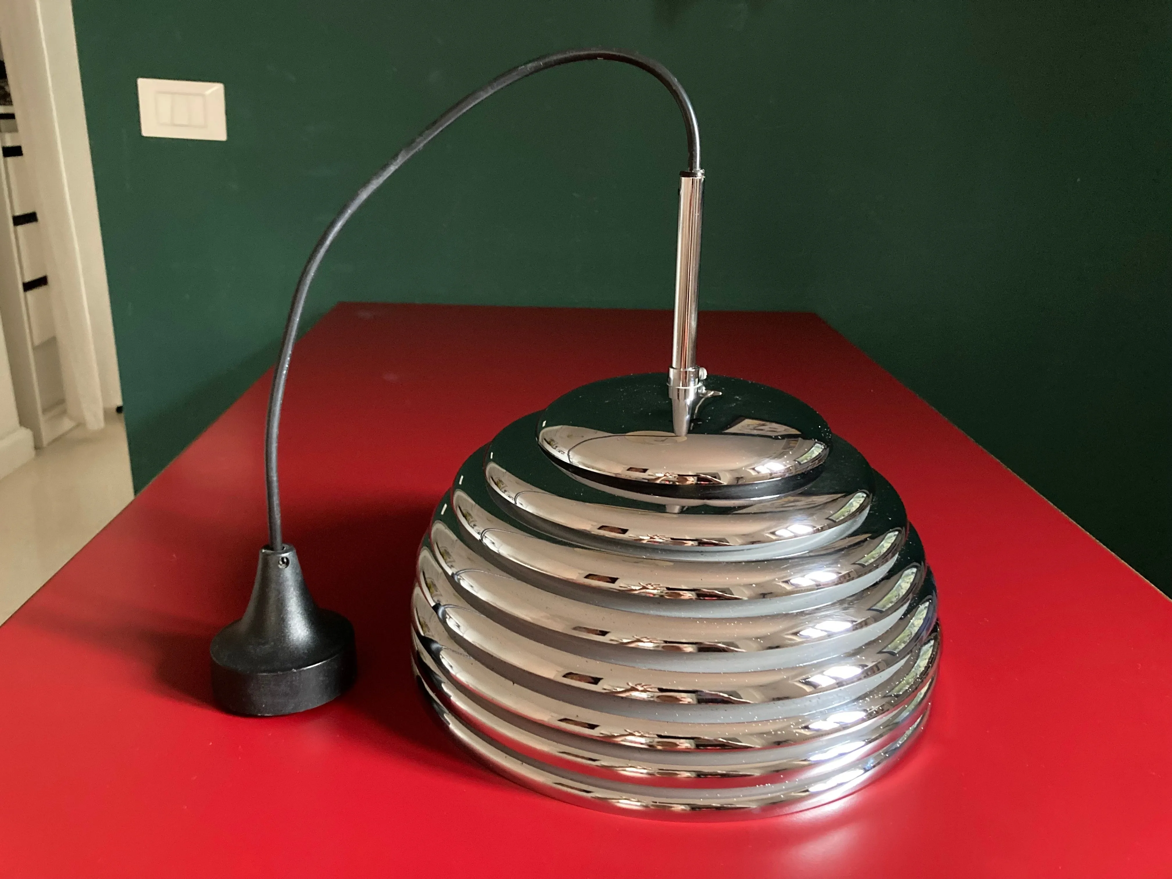 Lampada a sospensione Saturno Kazuo Motozawa, Staff 