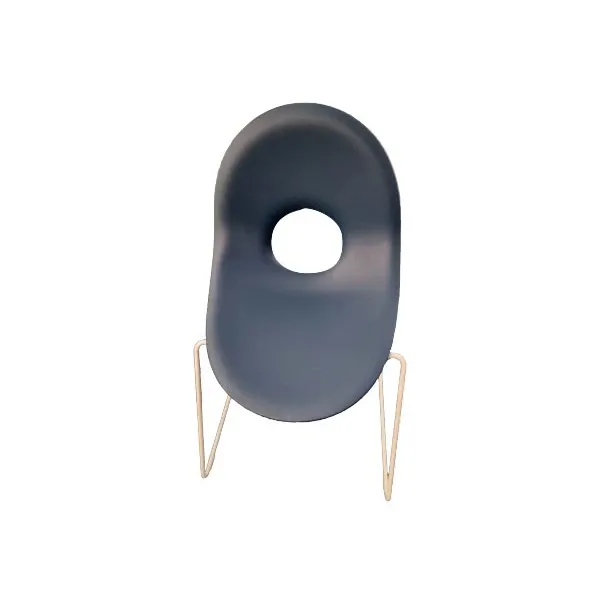 Candy chair with metal sled legs (gray), LYXO image