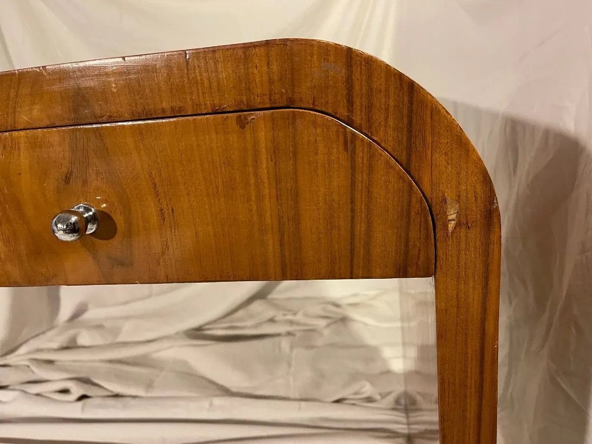 Art Deco Schreibtisch aus Palisanderholz (1930er Jahre) 10